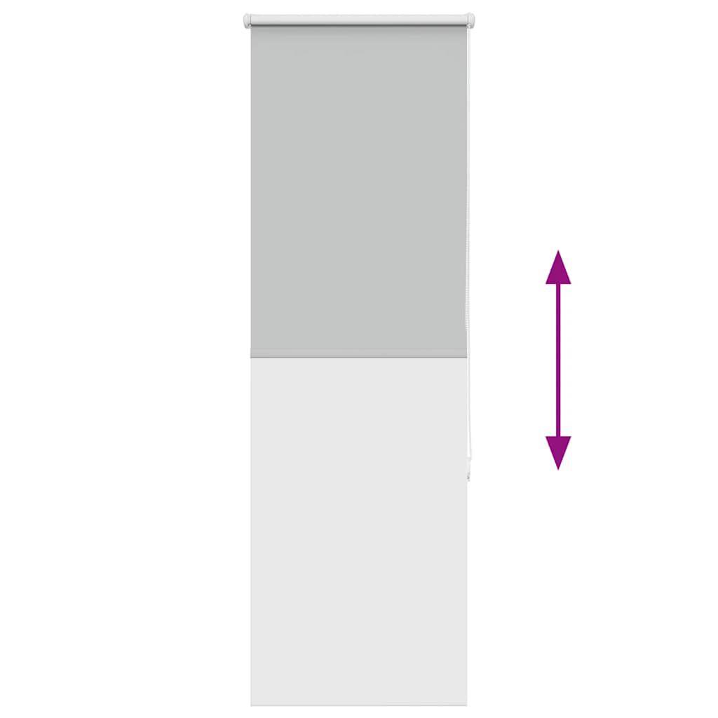 vidaXL Ρολέρ Μπλακάουτ ανοιχτό γκρι 50x130 cm Πλάτος υφάσματος 45,7cm