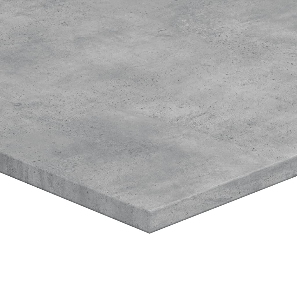 vidaXL Ράφια Βιβλιοθήκης 4 τεμ Γκρι Σκυροδ. 100x40x1,5 εκ. Επεξ. Ξύλο