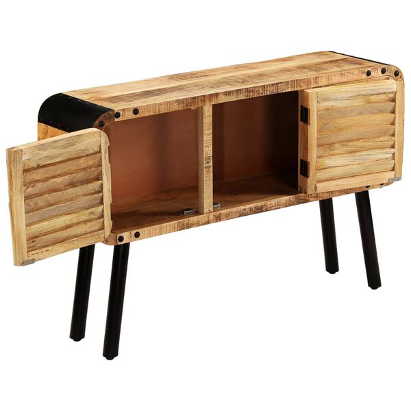 vidaXL Μπουφές 120 x 30 x 76 εκ. από Μασίφ Ξύλο Μάνγκο