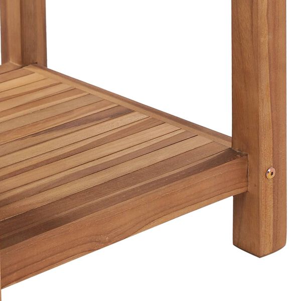 vidaXL Τραπεζάκι Σαλονιού 45 x 45 x 45 εκ. από Μασίφ Ξύλο Teak