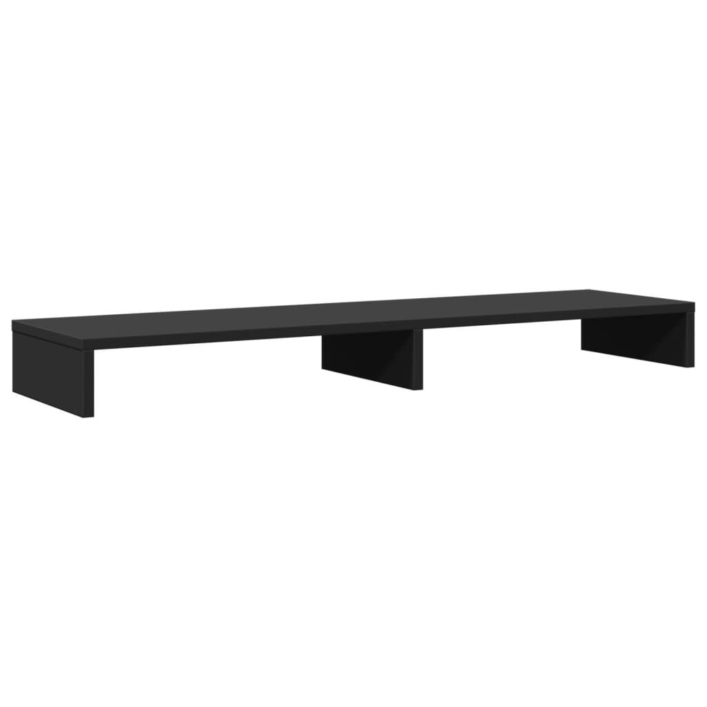 vidaXL Βάση Οθόνης Μαύρη 100x27x10 εκ. από Επεξεργασμένο Ξύλο