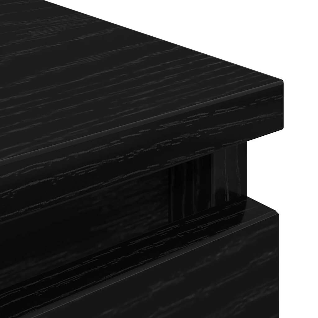 vidaXL Έπιπλο Τηλεόρασης Μαύρο 100x35x54 εκ. Επεξ. Επεξεργασμένο Ξύλο