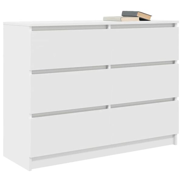 vidaXL Sideboard &Lambda;&epsilon;&upsilon;&kappa;ό 100x35x76 cm &Kappa;&alpha;&tau;&alpha;&sigma;&kappa;&epsilon;&upsilon;&alpha;&sigma;&mu;έ&nu;&omicron; &xi;ύ&lambda;&omicron;