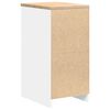 vidaXL ντουλάπι αποθήκευσης γκαράζ Λευκό 40x51x85 εκ μασίφ ξύλο πεύκο