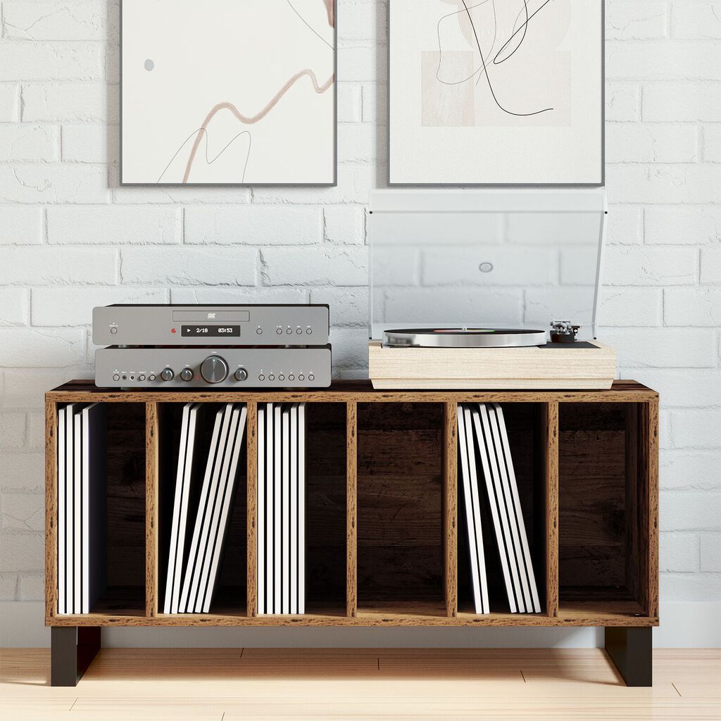 vidaXL Ντουλάπα Δίσκων Artisan Oak 100x38x48 εκ Επεξεργασμένου Ξύλου