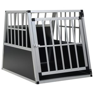 vidaXL &Kappa;&lambda;&omicron;&upsilon;&beta;ί &Sigma;&kappa;ύ&lambda;&omicron;&upsilon; &mu;&epsilon; &Mu;&omicron;&nu;ή &Pi;ό&rho;&tau;&alpha; 65 x 91 x 69,5 &epsilon;&kappa;.