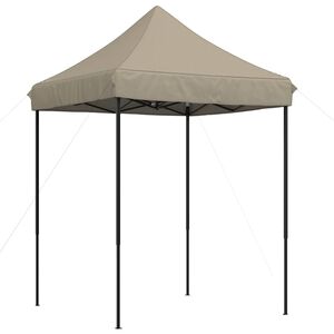 vidaXL &Tau;έ&nu;&tau;&alpha; &Epsilon;&kappa;&delta;&eta;&lambda;ώ&sigma;&epsilon;&omega;&nu; &Pi;&tau;&upsilon;&sigma;&sigma;ό&mu;&epsilon;&nu;&eta; Pop-Up Taupe 200x200x306 &epsilon;&kappa;.