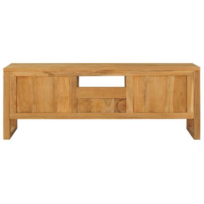 vidaXL Έπιπλο Τηλεόρασης 120 x 32 x 45 εκ. από Μασίφ Ξύλο Teak