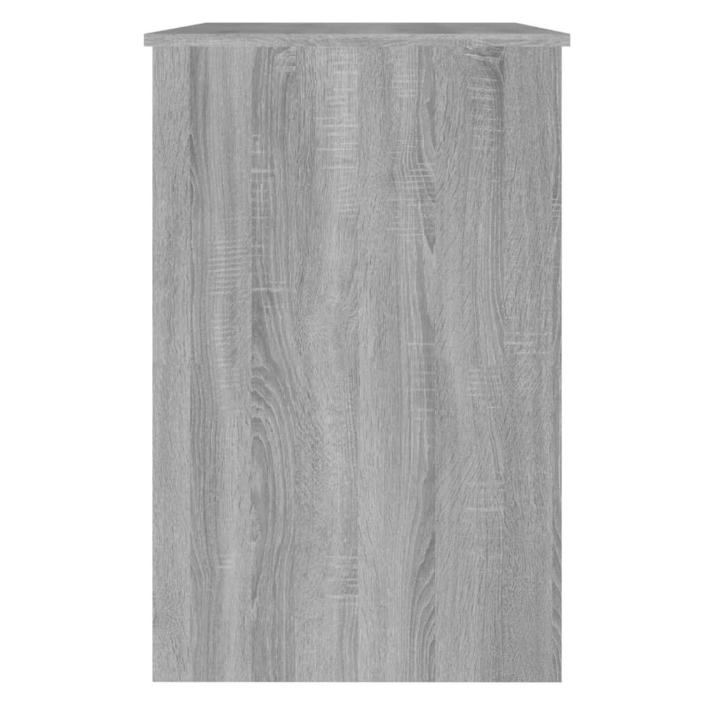vidaXL Γραφείο Γκρι Sonoma 100x50x76 εκ. από Επεξεργασμένο Ξύλο