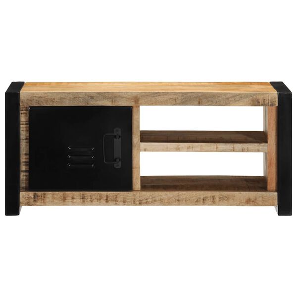 ντουλάπι τηλεόρασης vidaXL 80x30x35 cm Στερεό ακατέργαστο ξύλο Mango