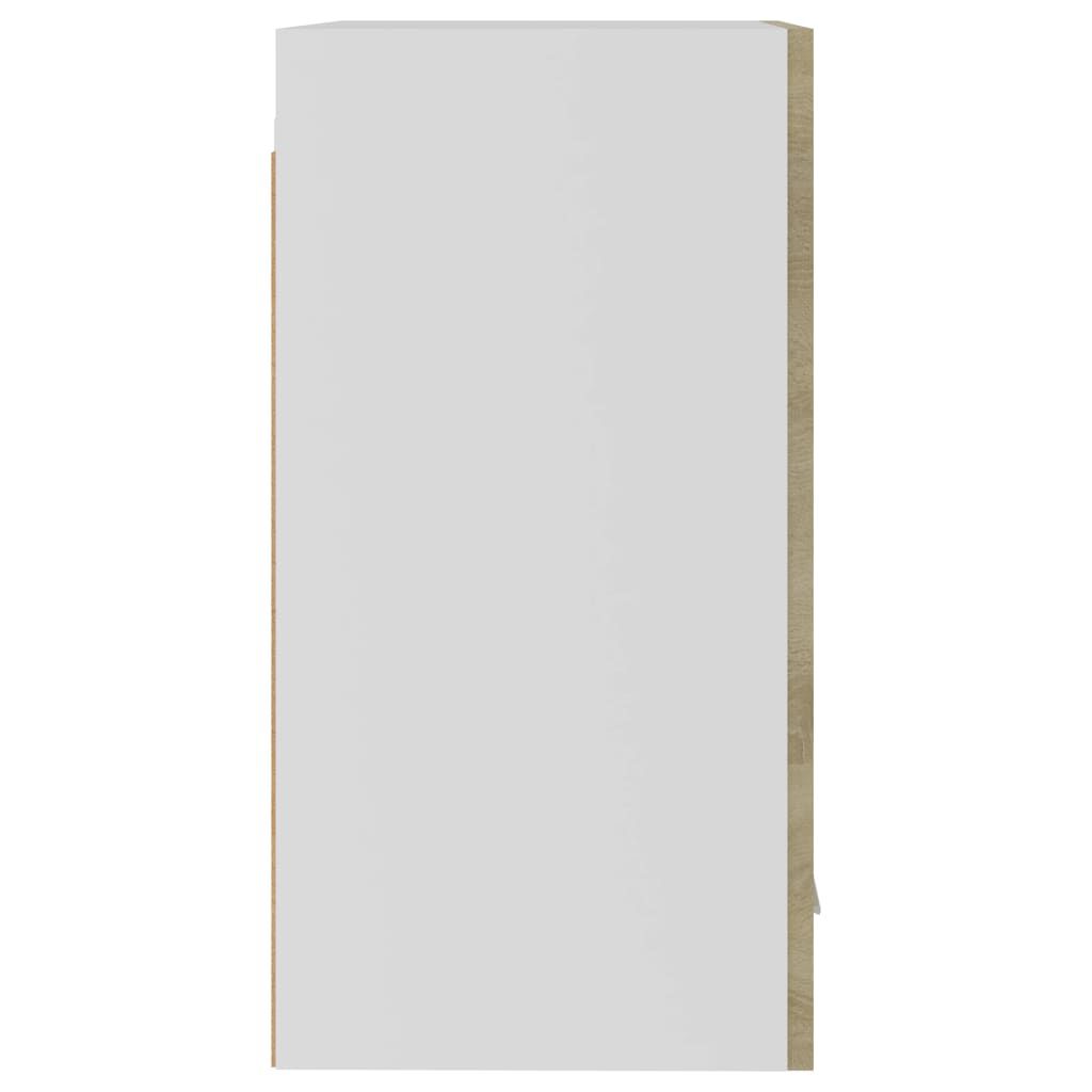 vidaXL Ντουλάπι Κρεμαστό Lyon Sonoma Δρυς 39,5x31x60εκ. από Επεξ. Ξύλο