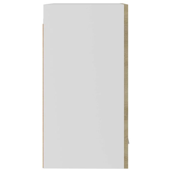 vidaXL Ντουλάπι Κρεμαστό Lyon Sonoma Δρυς 39,5x31x60εκ. από Επεξ. Ξύλο