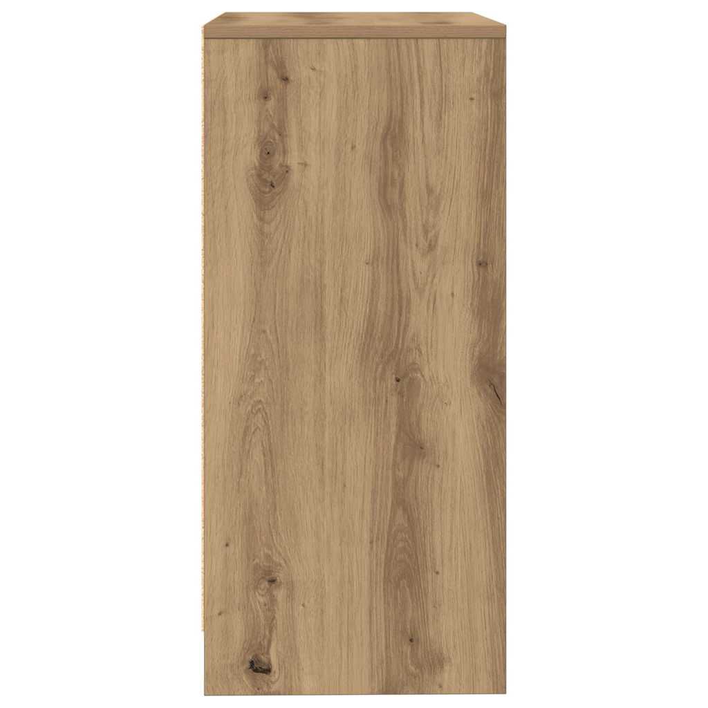 vidaXL Ντουλάπι τεχνίτης Δρυς 57x34x76 εκ. από Επεξεργασμένο Ξύλο