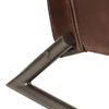vidaXL Πολυθρόνα Καφέ από Γνήσιο Δέρμα