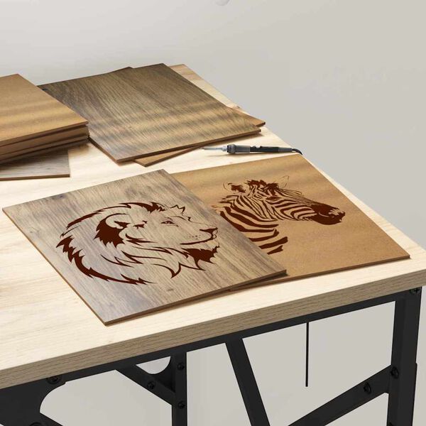 vidaXL Διακοσμητικά Πάνελ 12 pcs artisan δρυς 15 x 21 x 0.3 εκ