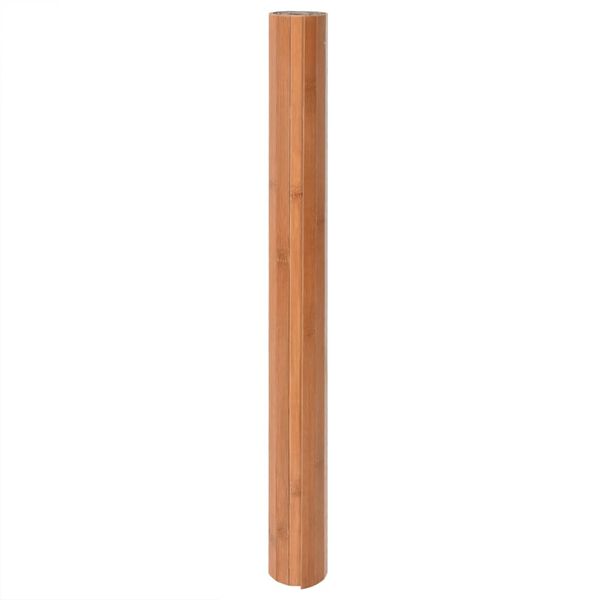 vidaXL Χαλί Ορθογώνιο Φυσικό 70 x 100 εκ. Μπαμπού