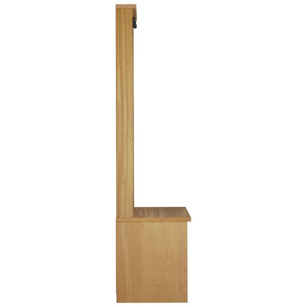 vidaXL Δέντρο χωλ "SANDNES" 87x40x159,5 εκ. Πεύκο μασίφ ξύλο