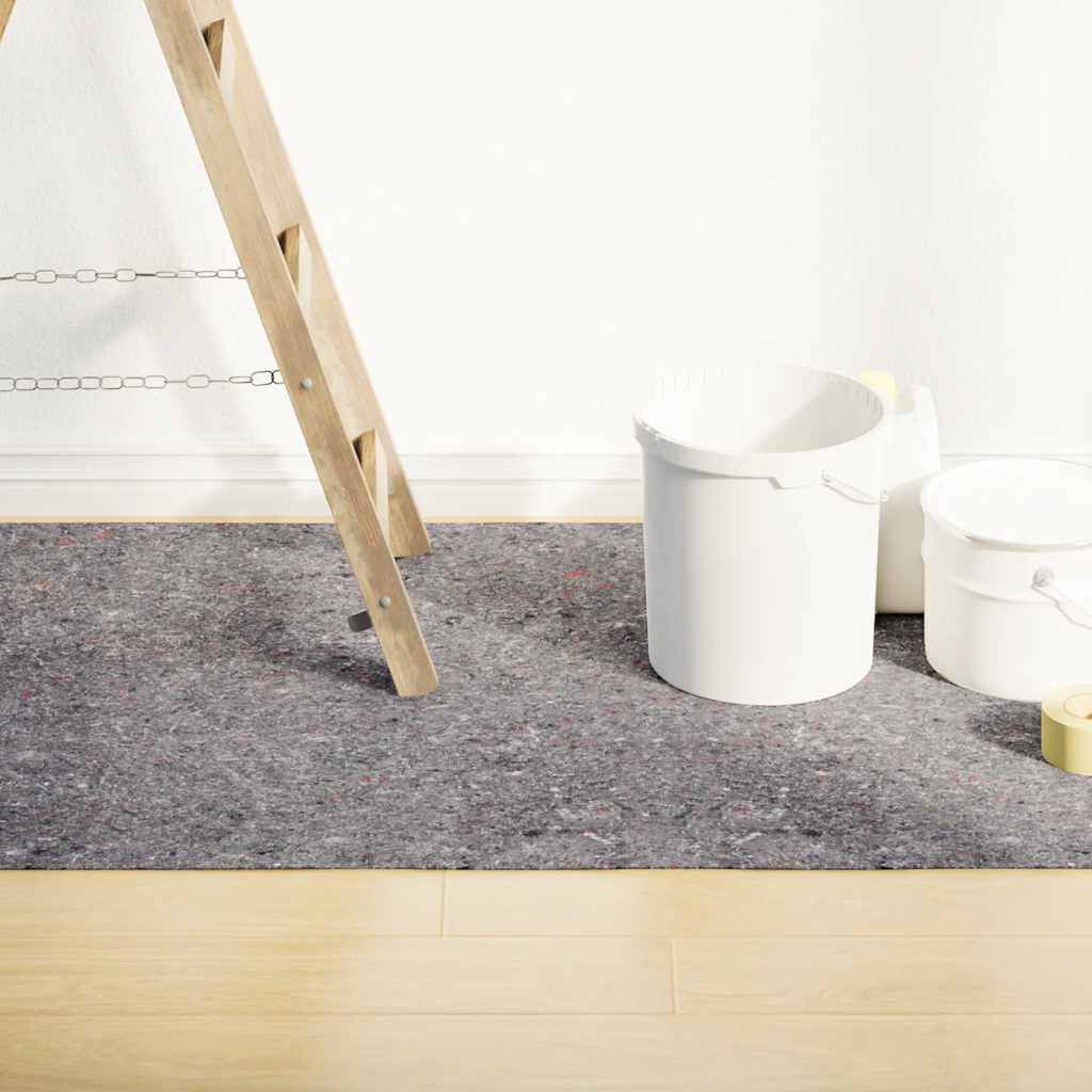 vidaXL Αντιολισθητικό μαλλί ζωγράφου 2532 cm 220 g/m² Γκρι