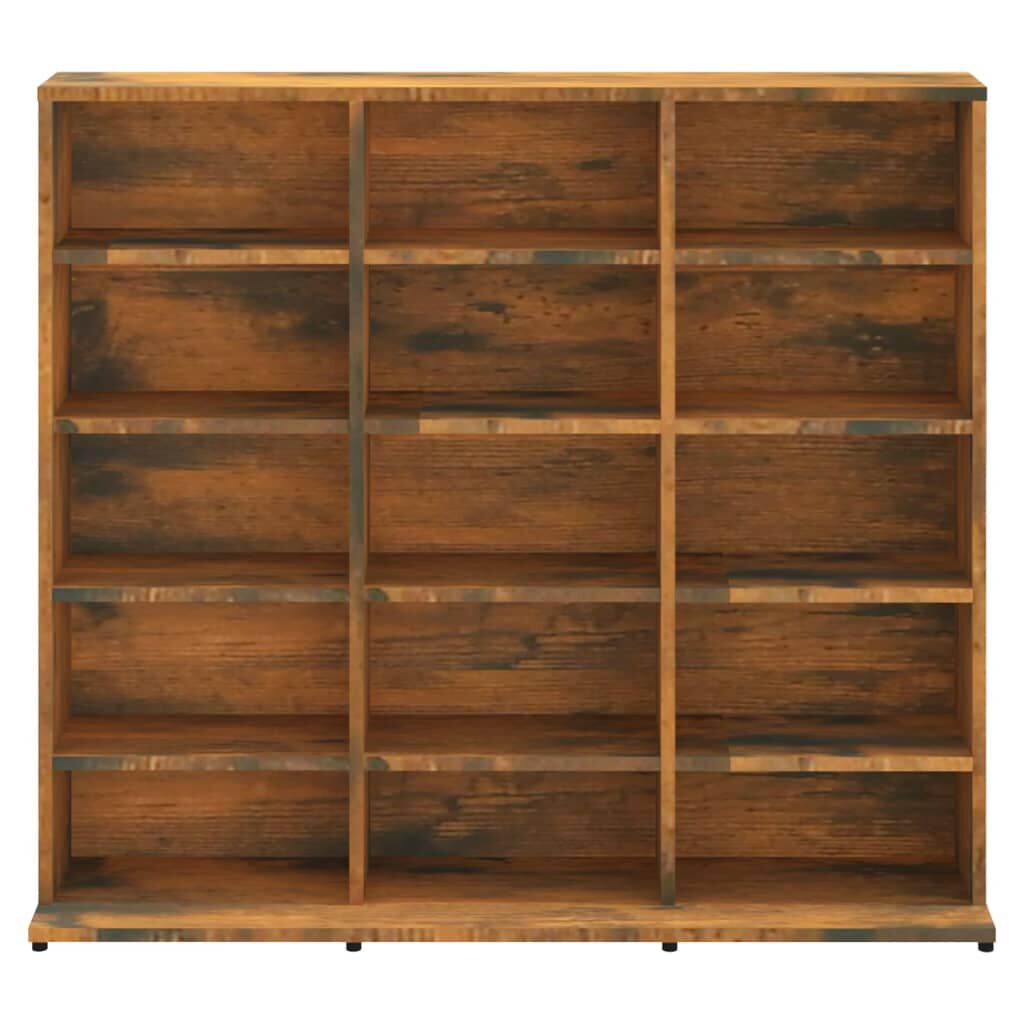 vidaXL Έπιπλο για CD Καπνιστή Δρυς 100x23x89,5 εκ. Επεξεργασμένο Ξύλο