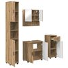 vidaXL &Sigma;&epsilon;&tau; &Epsilon;&pi;ί&pi;&lambda;&omega;&nu; &Mu;&pi;ά&nu;&iota;&omicron;&upsilon; 4 &tau;&mu;&chi;. Artisan Oak 61 x 35 x 64 &epsilon;&kappa;.