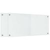 vidaXL Πίσω Πάνελ Κουζίνας Διαφανές 90 x 40 cm σκληρυμένο γυαλί