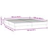vidaXL Box Spring Κρεβάτι χωρίς στρώμα Σκούρο γκρι 180x220 cm Velvet