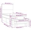 vidaXL &Kappa;&rho;&epsilon;&beta;ά&tau;&iota; Boxspring &mu;&epsilon; &Sigma;&tau;&rho;ώ&mu;&alpha; &Sigma;&kappa;&omicron;ύ&rho;&omicron; &Gamma;&kappa;&rho;&iota; 90x200 &epsilon;&kappa;. &Upsilon;&phi;&alpha;&sigma;&mu;ά&tau;&iota;&nu;&omicron;