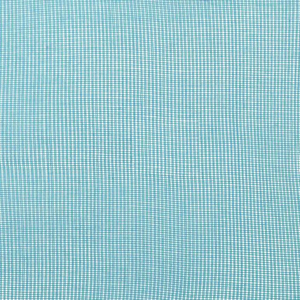vidaXL Voile κουρτίνες με ροδέλες 2 τεμάχια Τιρκουάζ