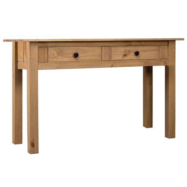 vidaXL Κονσόλα Τραπέζι 110x40x72 εκ. Μασίφ ξύλο πεύκου Σειρά Panama