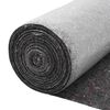 vidaXL Αντιολισθητικό μαλλί ζωγράφου 25 m 220 g/m² Γκρι