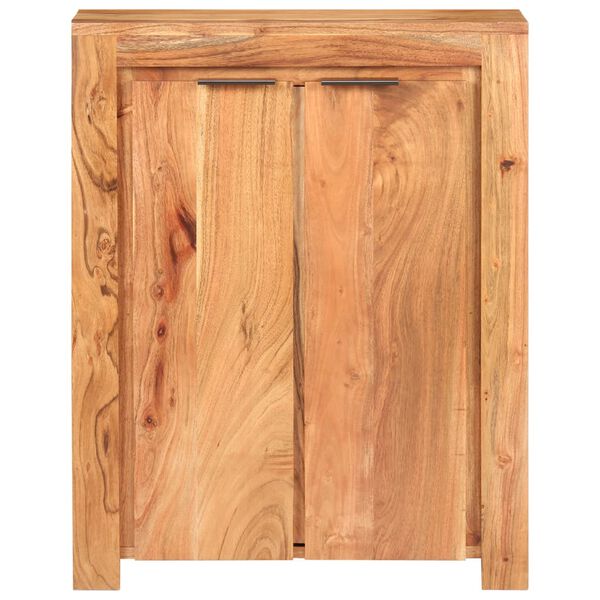 vidaXL Ντουλάπι 59 x 33 x 75 εκ. από Μασίφ Ξύλο Ακακίας