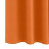 vidaXL Κουρτίνες συσκότισης με κουρτίνες Bright Orange Πολυεστέρας