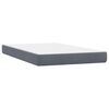 vidaXL &Kappa;&rho;&epsilon;&beta;ά&tau;&iota; Boxspring &mu;&epsilon; &Sigma;&tau;&rho;ώ&mu;&alpha; & LED &Sigma;&kappa;&omicron;ύ&rho;&omicron; &gamma;&kappa;&rho;&iota; 120x220 cm &Beta;&epsilon;&lambda;&omicron;ύ&delta;&iota;&nu;&omicron;