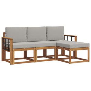 vidaXL &Sigma;&epsilon;&iota;&rho;ά &Kappa;&alpha;&nu;&alpha;&pi;έ &Epsilon;&xi;&omega;&tau;&epsilon;&rho;&iota;&kappa;&omicron;ύ 4 pcs &Phi;&upsilon;&sigma;&iota;&kappa;ό &kappa;&alpha;&iota; &Alpha;&nu;&omicron;&iota;&chi;&tau;ό &Gamma;&kappa;&rho;&iota;