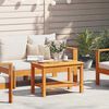 vidaXL Τραπεζάκι σαλονιού Καφέ 90 x 50 x 45 cm Μασίφ ξύλο ακακίας