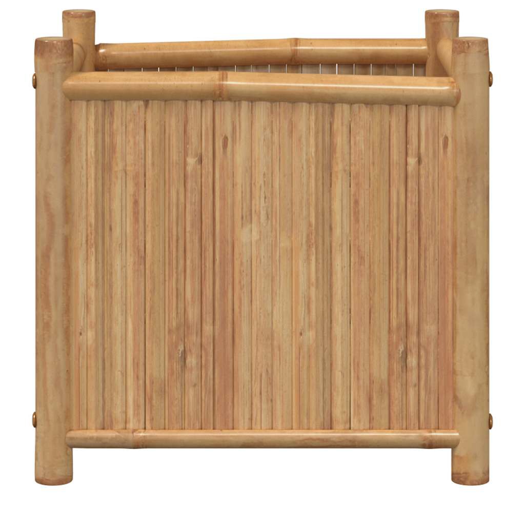 vidaXL Ζαρντινιέρα 50x50x50 εκ. από Μπαμπού