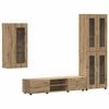 vidaXL &Sigma;&epsilon;&tau; &epsilon;&pi;ί&pi;&lambda;&omicron;&upsilon; &tau;&eta;&lambda;&epsilon;ό&rho;&alpha;&sigma;&eta;&sigmaf; FLORIN 3 pcs Artisan Oak