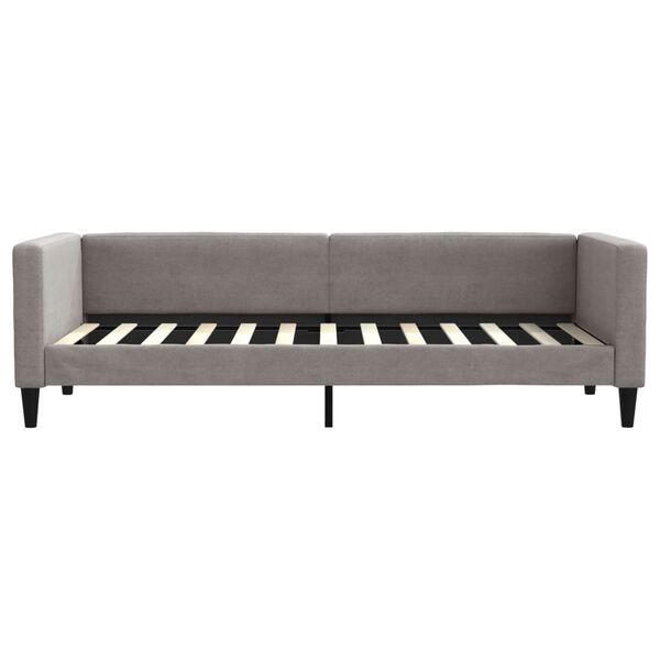 vidaXL Καναπές Κρεβάτι Taupe 80 x 200 εκ. Υφασμάτινος