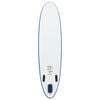 vidaXL Σετ Σανίδας Stand Up Paddle / Surf Φουσκωτό Μπλε και Λευκό