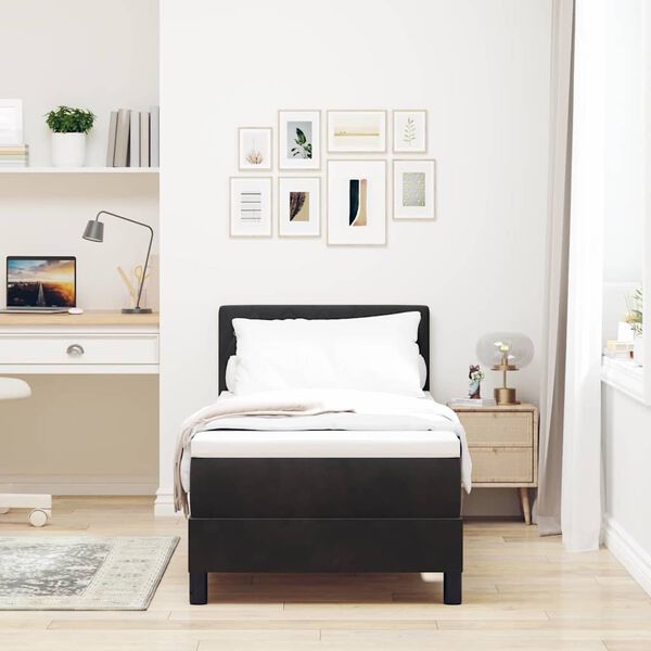 vidaXL LED &Kappa;&rho;&epsilon;&beta;ά&tau;&iota; &mu;&epsilon; &beta;ά&theta;&rho;&omicron; &mu;&epsilon; &sigma;&tau;&rho;ώ&mu;&alpha; &Mu;&alpha;ύ&rho;&omicron; 80 x 200 cm &Beta;&epsilon;&lambda;&omicron;ύ&delta;&omicron;