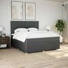 vidaXL &Kappa;&rho;&epsilon;&beta;ά&tau;&iota; Boxspring &mu;&epsilon; &Sigma;&tau;&rho;ώ&mu;&alpha; &Sigma;&kappa;&omicron;ύ&rho;&omicron; &Gamma;&kappa;&rho;&iota; 180x200 &epsilon;&kappa; &Upsilon;&phi;&alpha;&sigma;&mu;ά&tau;&iota;&nu;