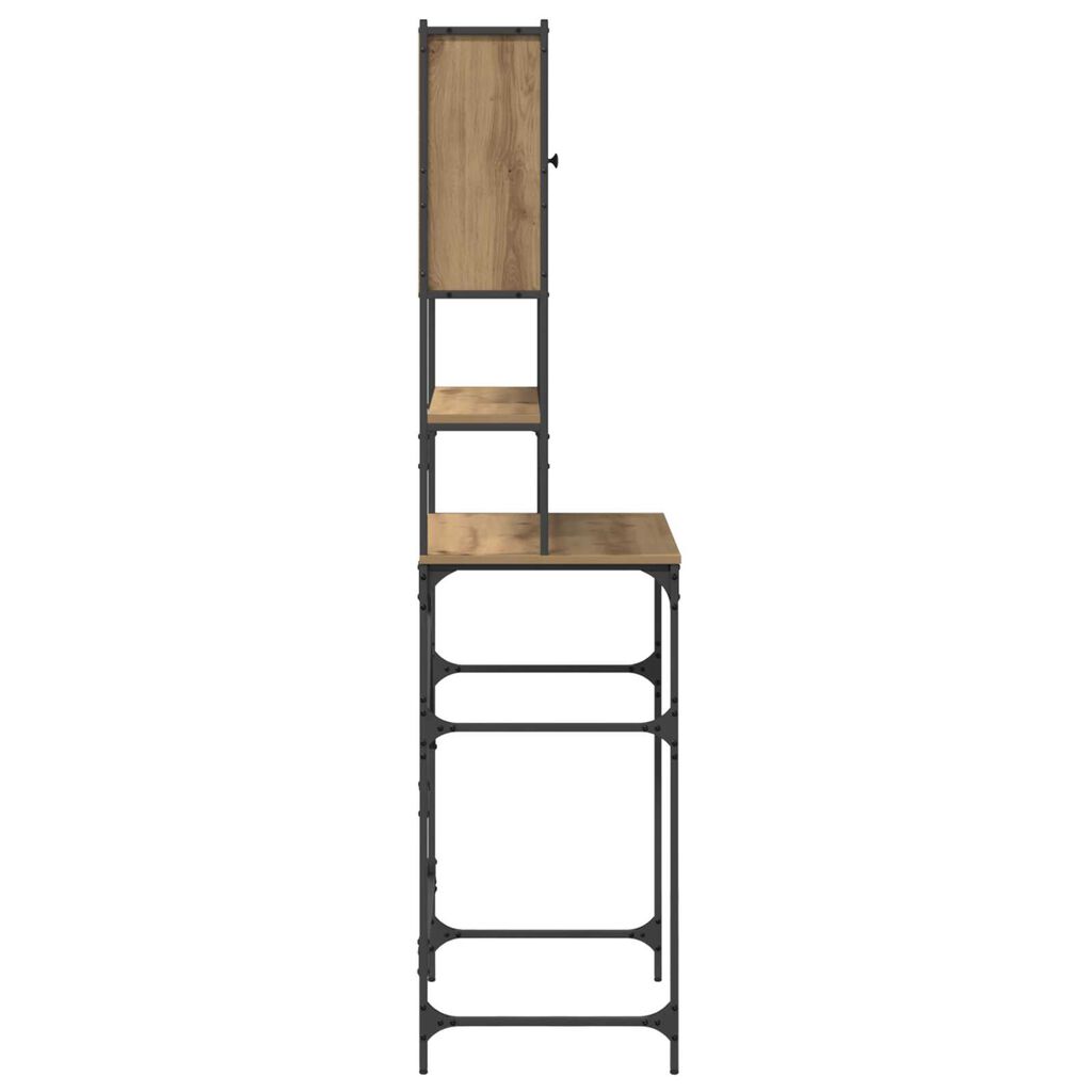 vidaXL Ντουλάπα Πλυντηρίου Μασίφ Δρυός 68x48,5x194 εκ.