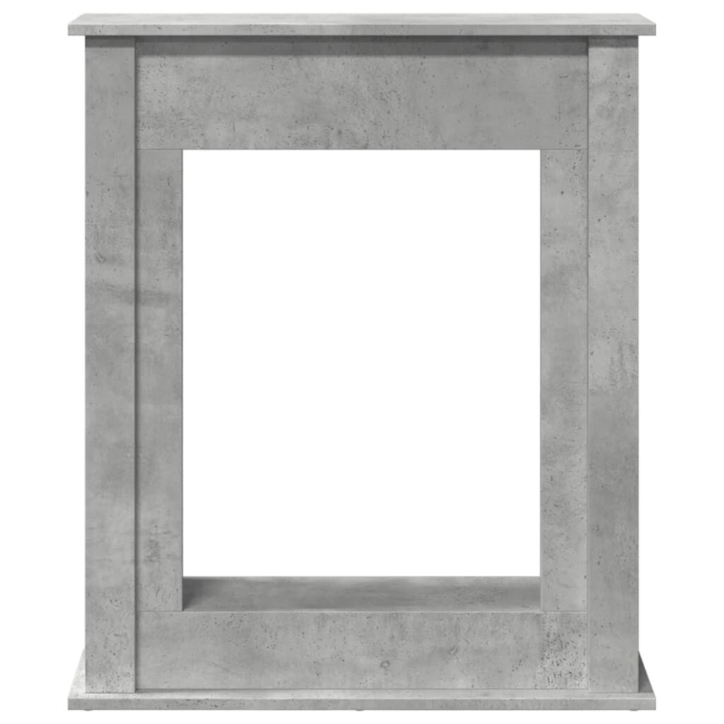 vidaXL Πλαίσιο Τζακιού Γκρι Σκυρ. 75x20x87,5 εκ. από Επεξ. Ξύλο