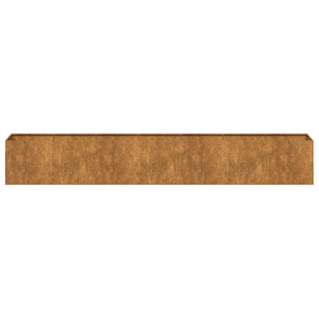 vidaXL Ζαρντινιέρα 280x40x40 εκ. Ατσάλι Σκληρυθέν στον Αέρα
