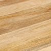 vidaXL Τραπεζαρία Στρογγυλή 110 x 76 εκ. από Μασίφ Ξύλο Μάνγκο