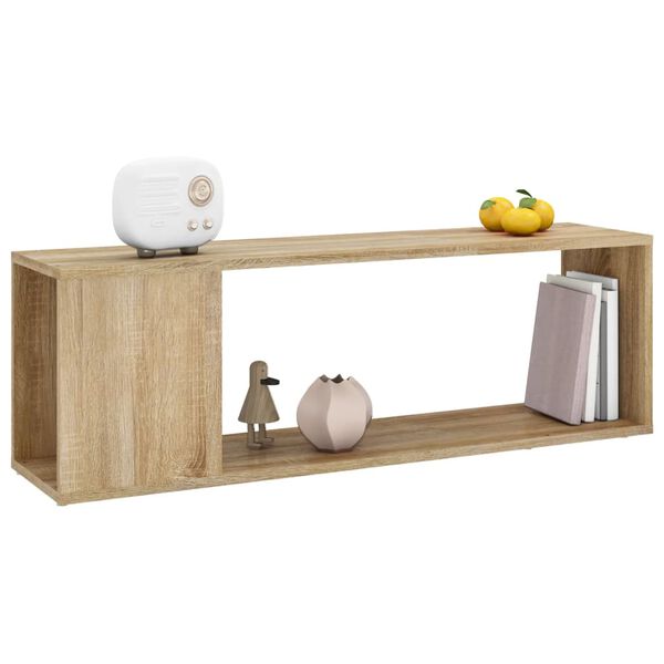 vidaXL Έπιπλο Τηλεόρασης Sonoma Δρυς 100 x 24 x 32 εκ. Επεξεργ. Ξύλο