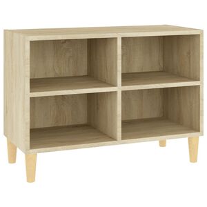 vidaXL Έ&pi;&iota;&pi;&lambda;&omicron; &Tau;&eta;&lambda;&epsilon;ό&rho;&alpha;&sigma;&eta;&sigmaf; Sonoma &Delta;&rho;&upsilon;&sigmaf; 69,5x30x50&epsilon;&kappa; & &Mu;&alpha;&sigma;ί&phi; &Xi;ύ&lambda;&iota;&nu;&alpha; &Pi;ό&delta;&iota;&alpha;