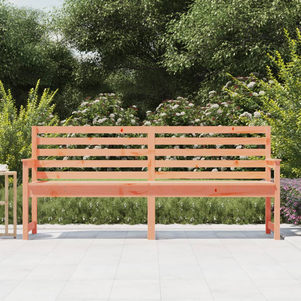 vidaXL Παγκάκι Κήπου 203,5 x 48 x 91,5 εκ. Μασίφ Ξύλο Ψευδοτσούγκας