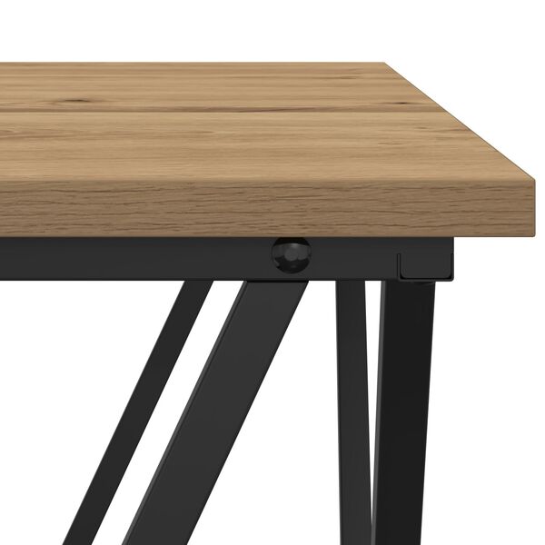 vidaXL Σετ βοηθητικά τραπεζάκια 2 pcs artisan δρυς 50 x 50 x 40 cm