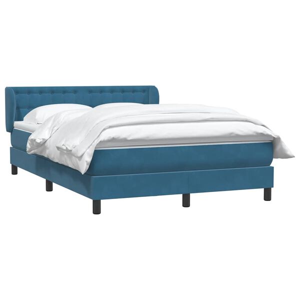 vidaXL &Kappa;&rho;&epsilon;&beta;ά&tau;&iota; Boxspring &mu;&epsilon; &Sigma;&tau;&rho;ώ&mu;&alpha; &Sigma;&kappa;&omicron;ύ&rho;&omicron; &Mu;&pi;&lambda;&epsilon; 140x210 &epsilon;&kappa;. &Beta;&epsilon;&lambda;&omicron;ύ&delta;&iota;&nu;&omicron;